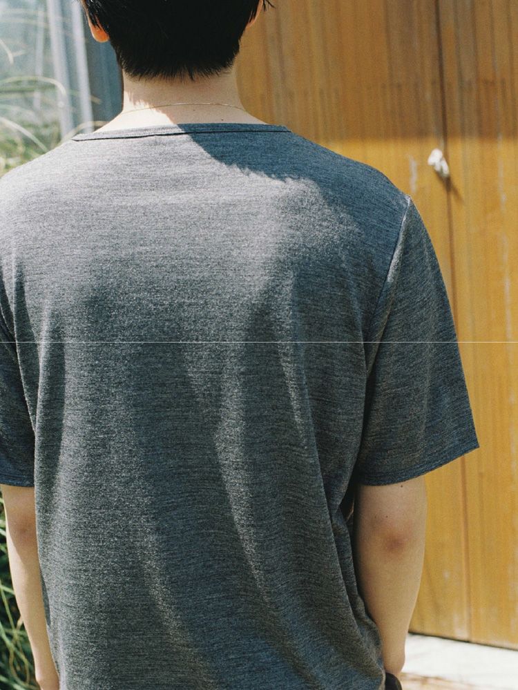 MERINO WOOL BOX TEE