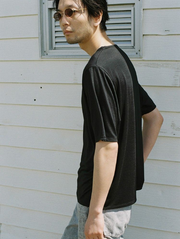 MERINO WOOL BOX TEE