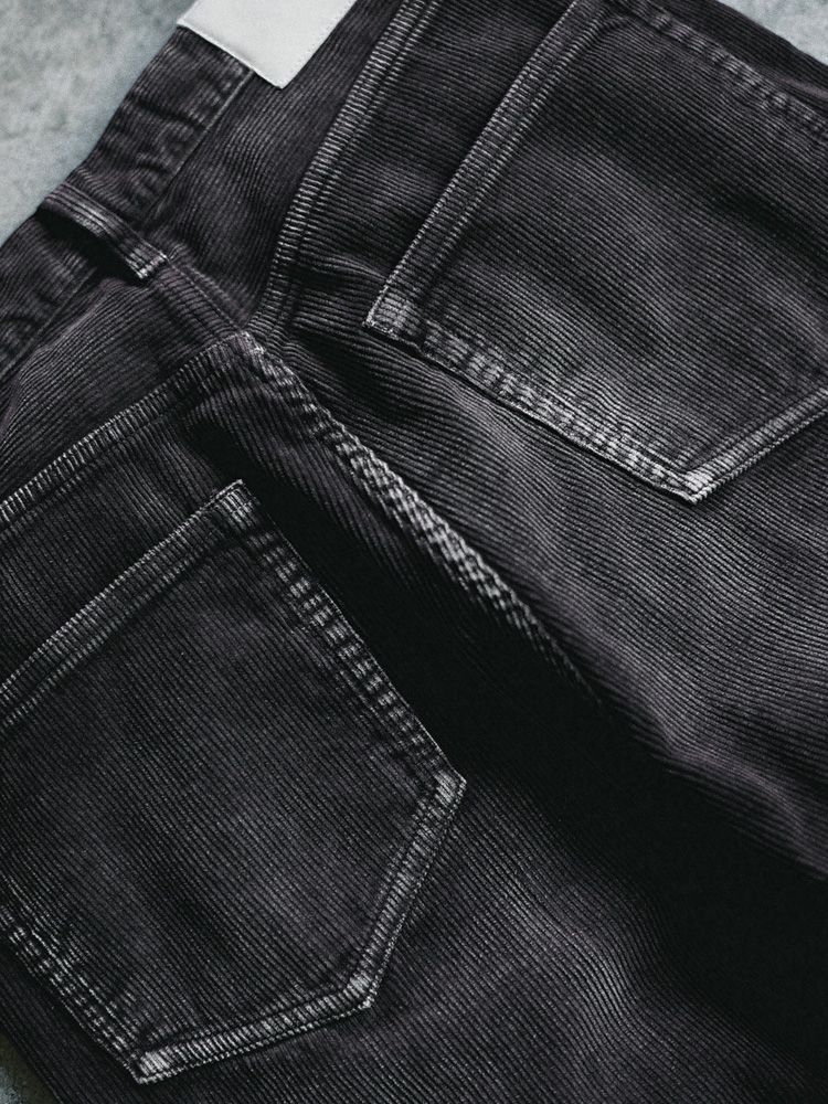 SUNBURN AGED CORDUROY PANTS