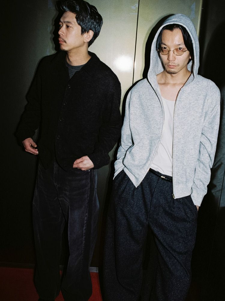 SUNBURN AGED CORDUROY PANTS