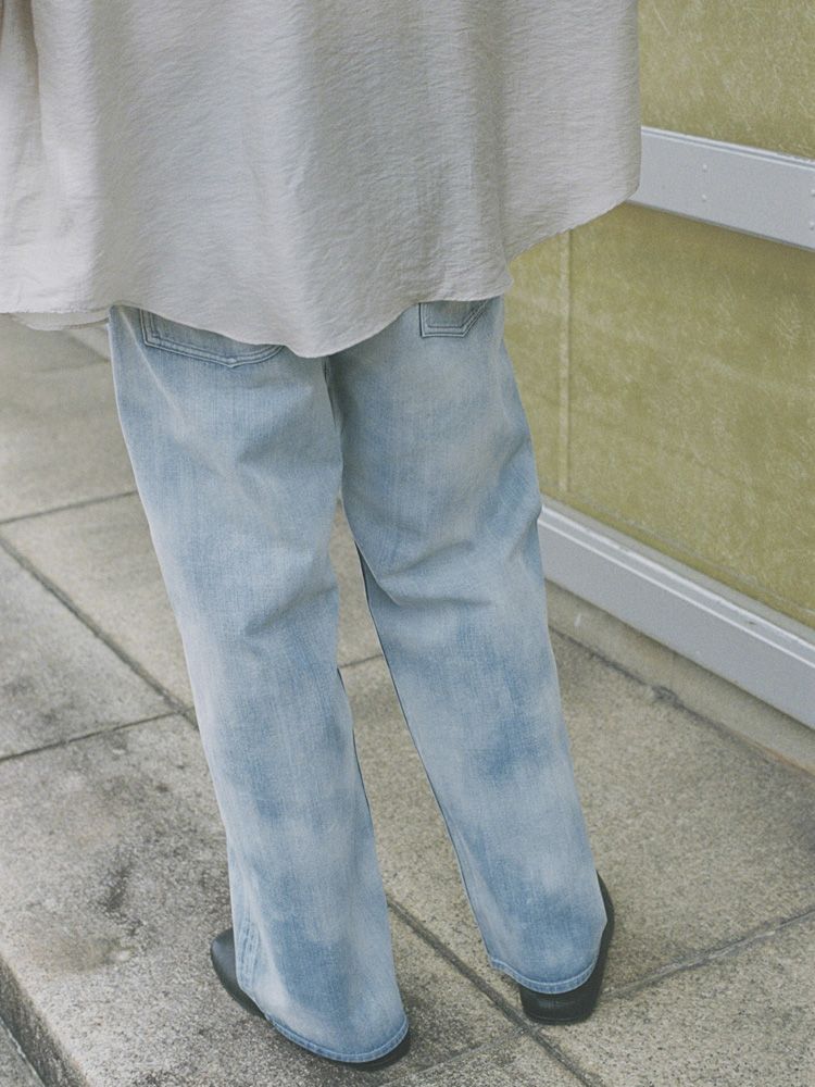 FADED HERITAGE DENIM PANTS