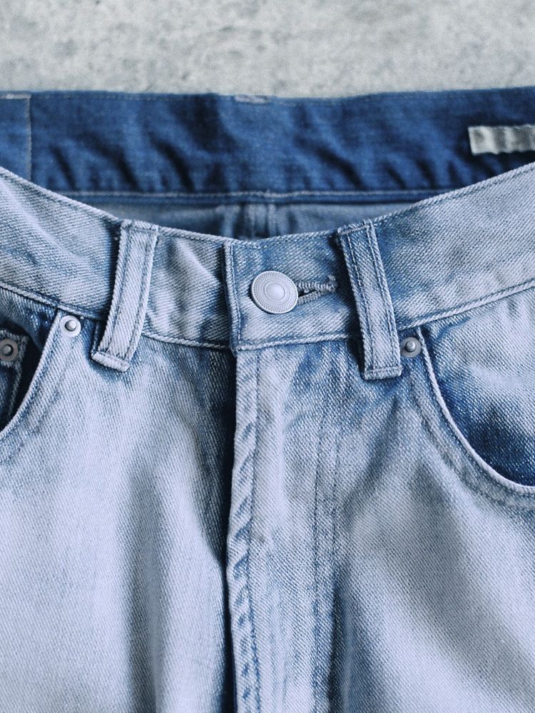 FADED HERITAGE DENIM PANTS