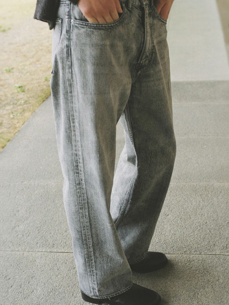 FADED HERITAGE DENIM PANTS