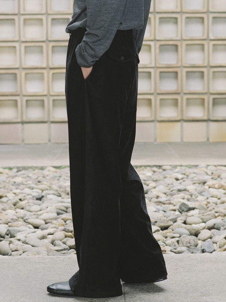 RAYON VELVET M-52 PANTS