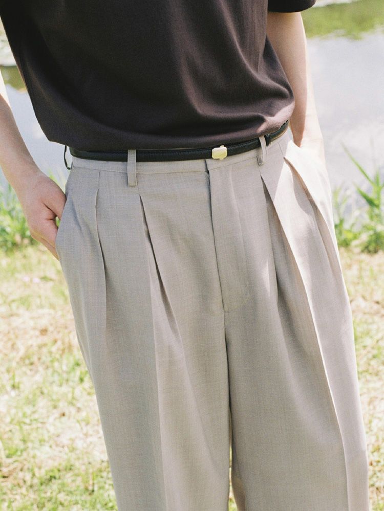 SUPER LIGHT WOOL TROUSERS