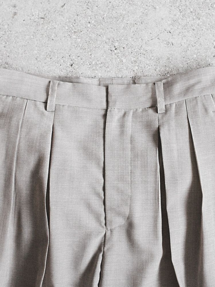 SUPER LIGHT WOOL TROUSERS