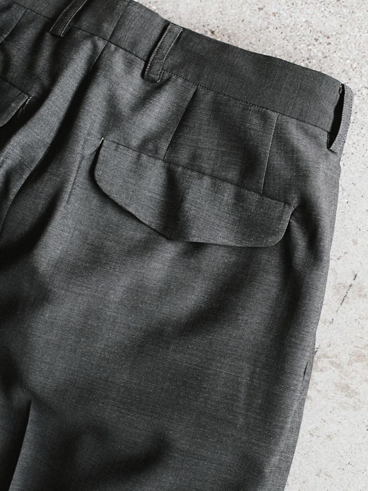 LIDNM ONLINE STORE / SUPER LIGHT WOOL TROUSERS