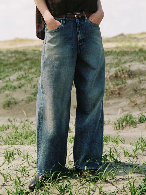 正規品販売！ ONLINE Llife / LIDNM STORE PANTS DENIM HERITAGE WIDE SEMI / パンツ