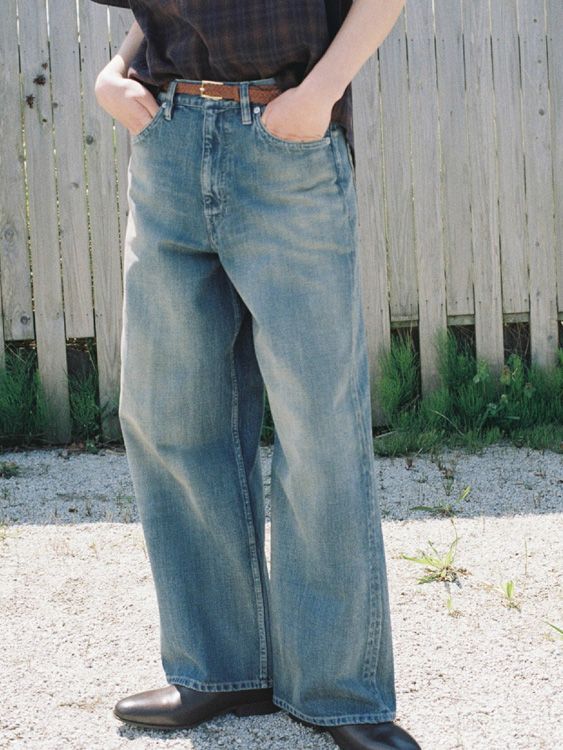 SEMI WIDE HERITAGE DENIM PANTS