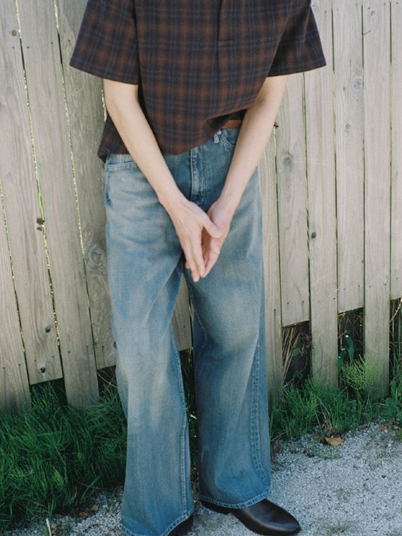 SEMI WIDE HERITAGE DENIM PANTS