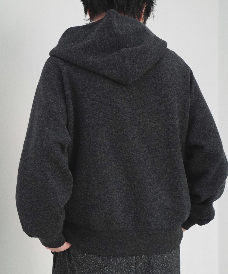 トップス LIDNM/WOOL CASHMERE ZIP HOODIE WOOL CASHMERE ZIP HOODIE / 商品詳細ページ / LIDNM / Llife ONLINE