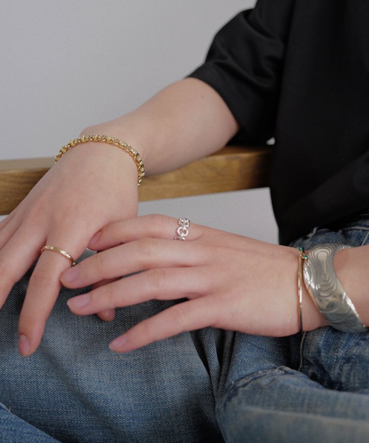 Llife 14KGP ONDULATION BANGLE / 商品詳細ページ / LIDNM / Llife