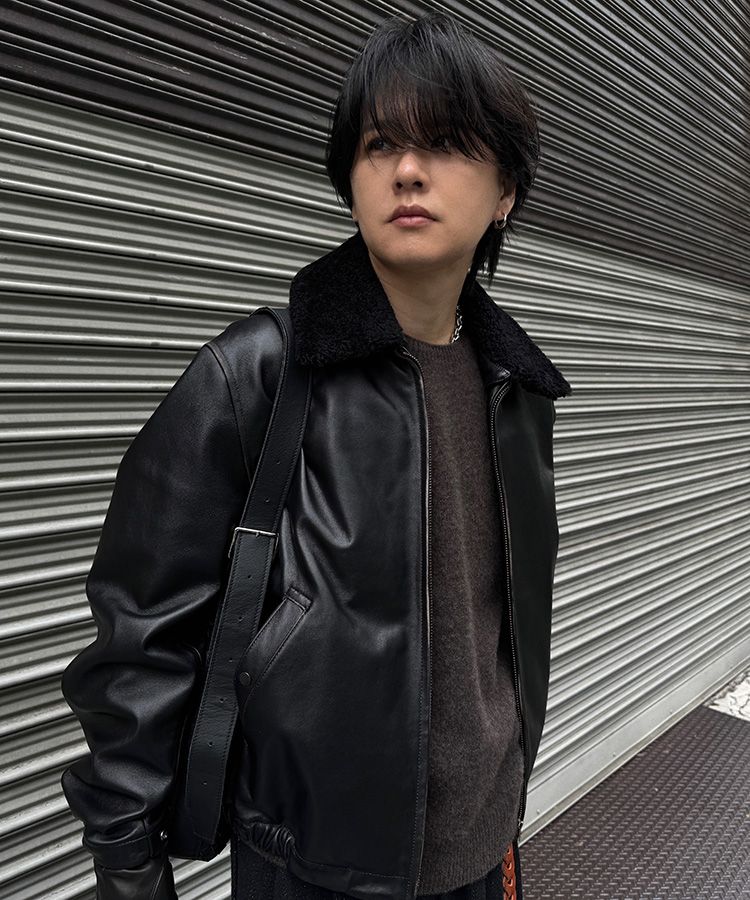 Llife COW LEATHER MESH BAG / 商品詳細ページ / LIDNM / Llife ONLINE