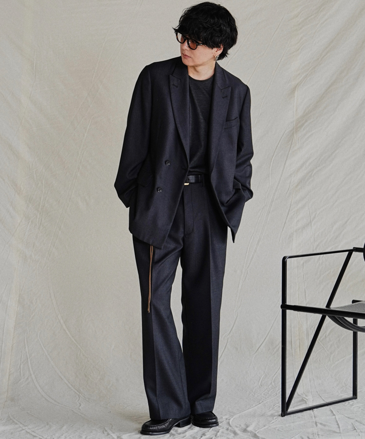 【Llife】DOESKIN TAILORED JACKET & SLACKS Llife DOESKIN SLACKS 受注期間 - 7/26 23:59 / 商品詳細ページ