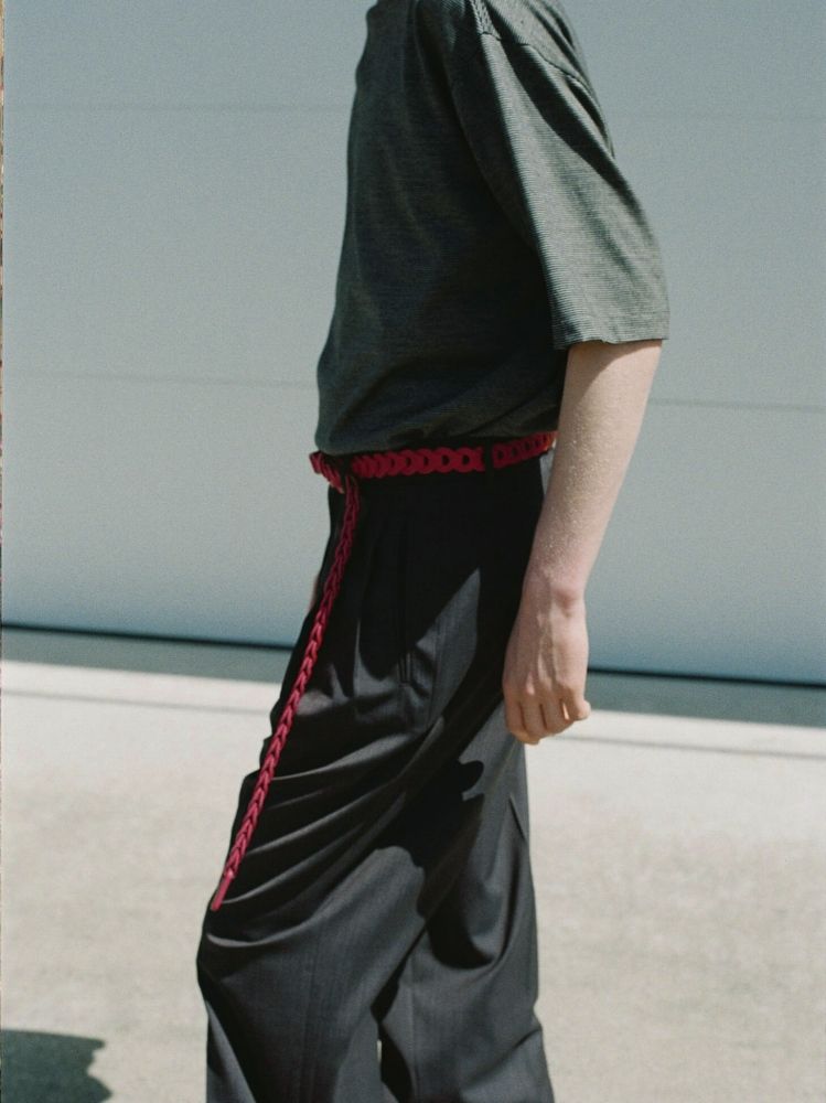 Llife LEATHER CHAIN BELT