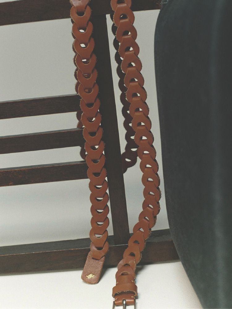 Llife LEATHER CHAIN BELT