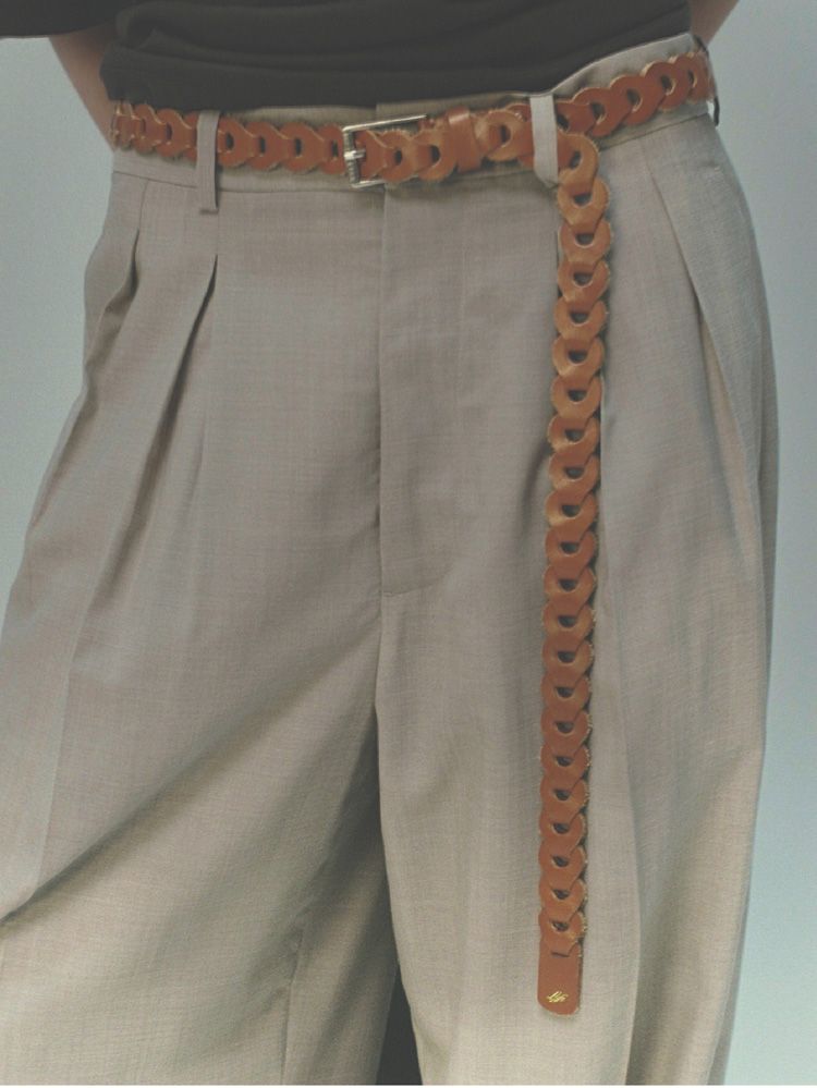 Llife LEATHER CHAIN BELT