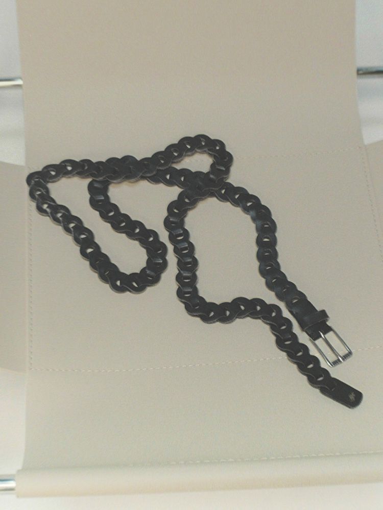 Llife LEATHER CHAIN BELT