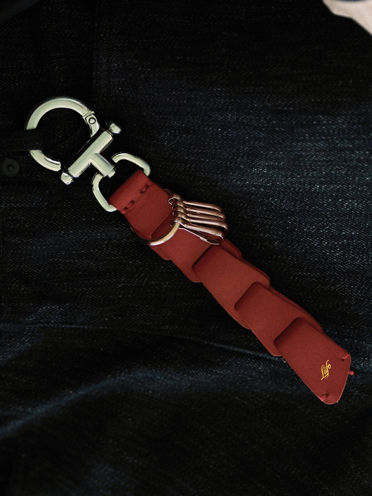 Llife LEATHER KEY CHAIN