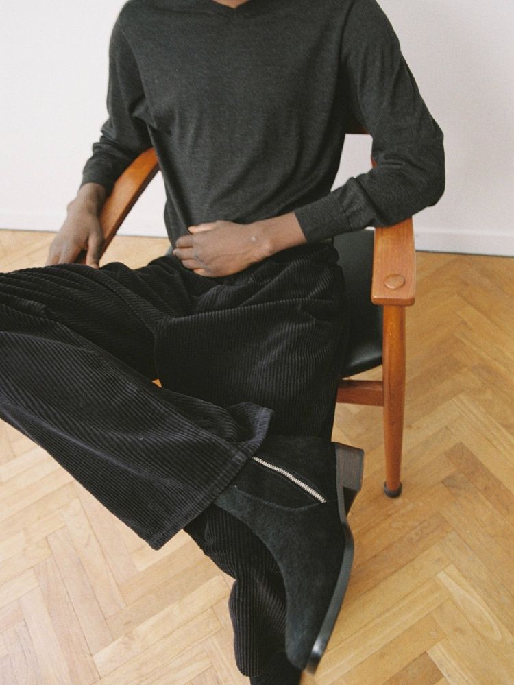 Llife SLIGHT SQUARE ZIP BOOTS