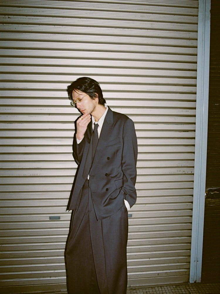 Llife DOBBY MESH TAILORED JACKET