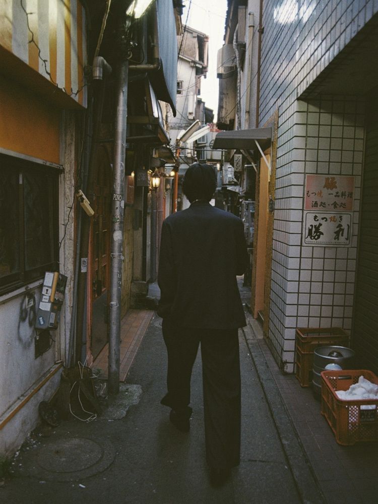 Llife DOBBY MESH TAILORED JACKET