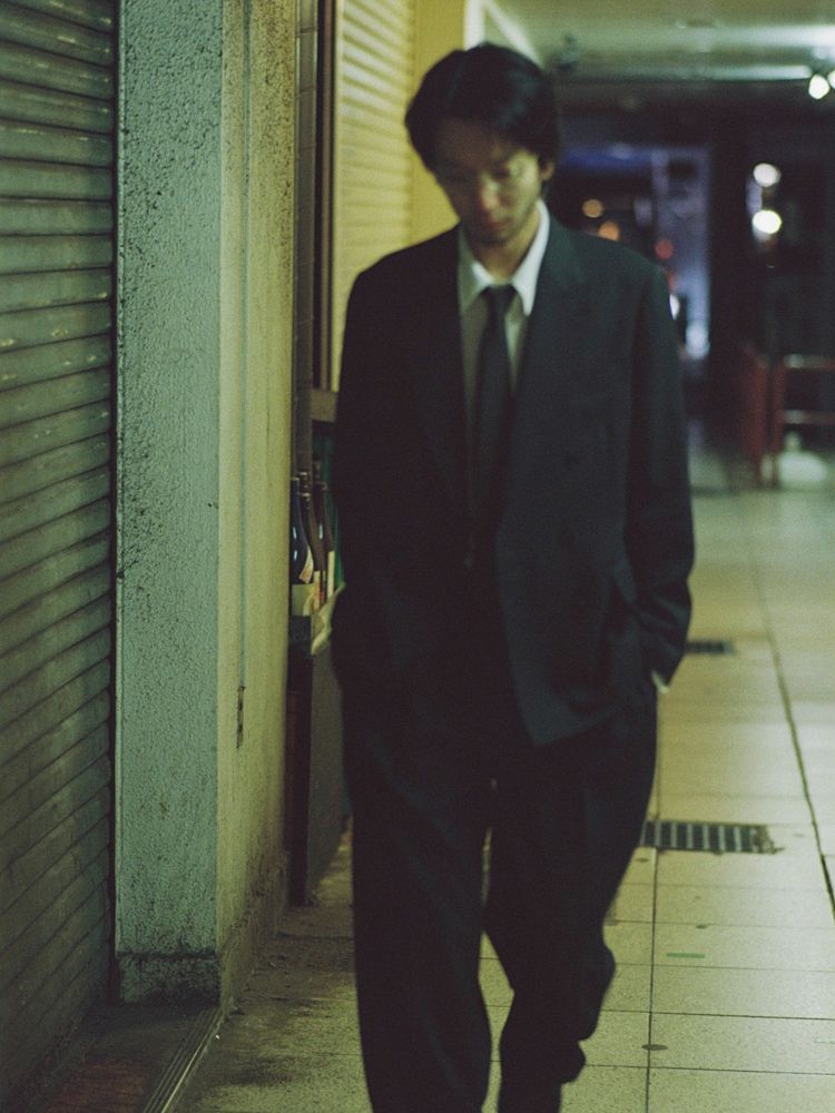 Llife DOBBY MESH TAILORED JACKET