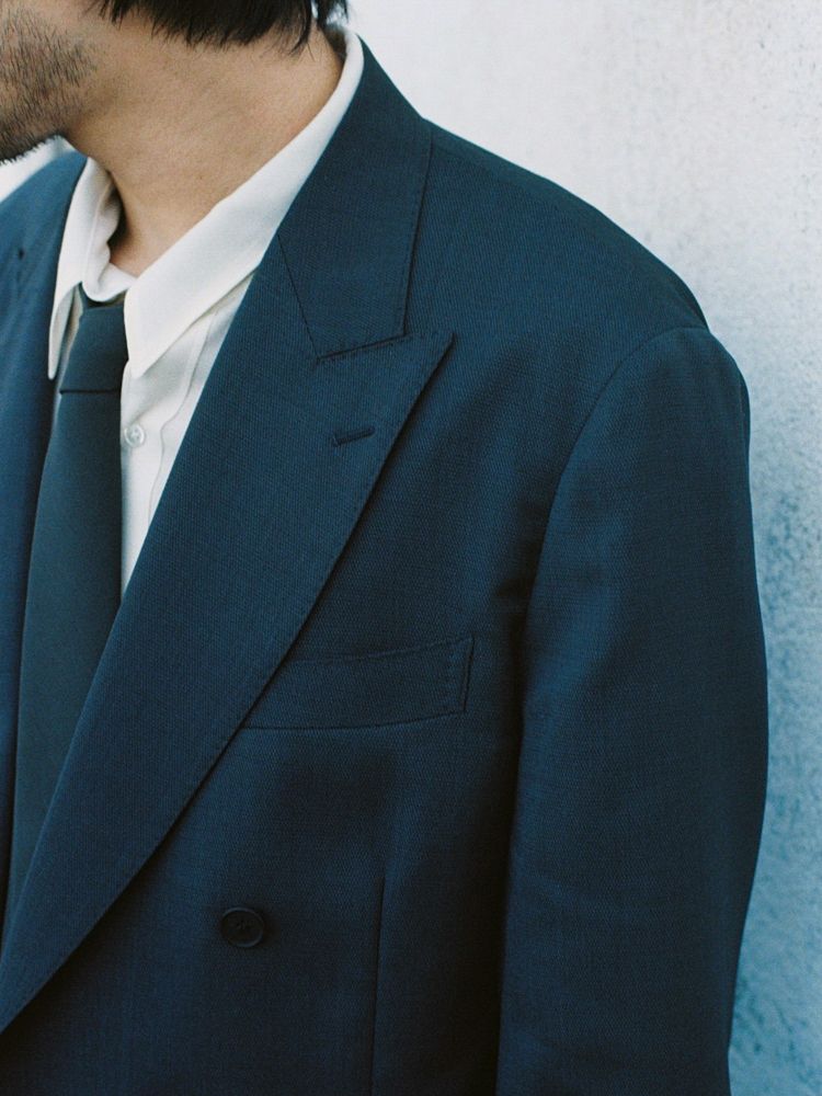 Llife DOBBY MESH TAILORED JACKET