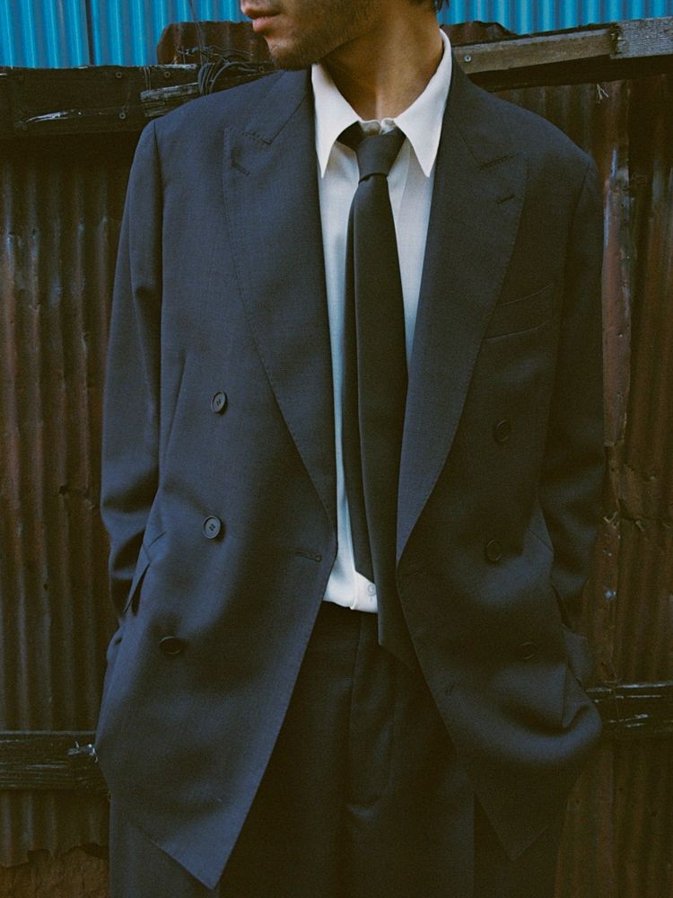 Llife DOBBY MESH TAILORED JACKET