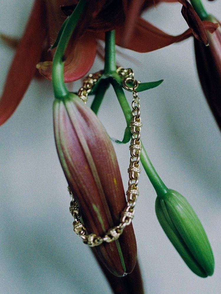 Llife  14KGP ANNEAUX BRACELET