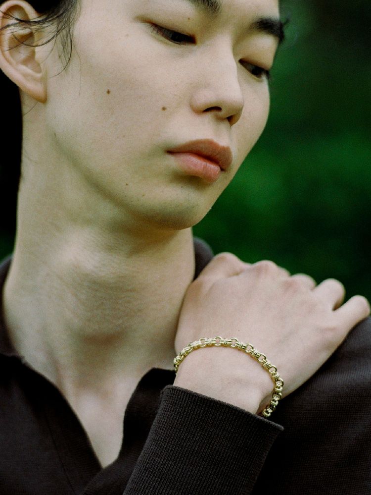 Llife  14KGP ANNEAUX BRACELET