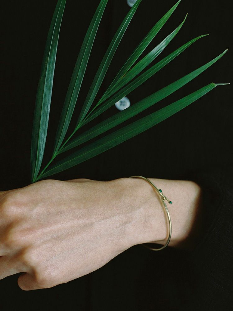 Llife 14KGP ONDULATION BANGLE