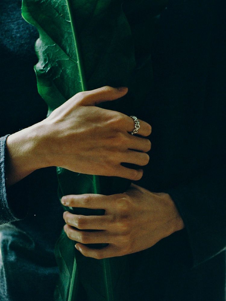 Llife RIPPLE CHAIN RING