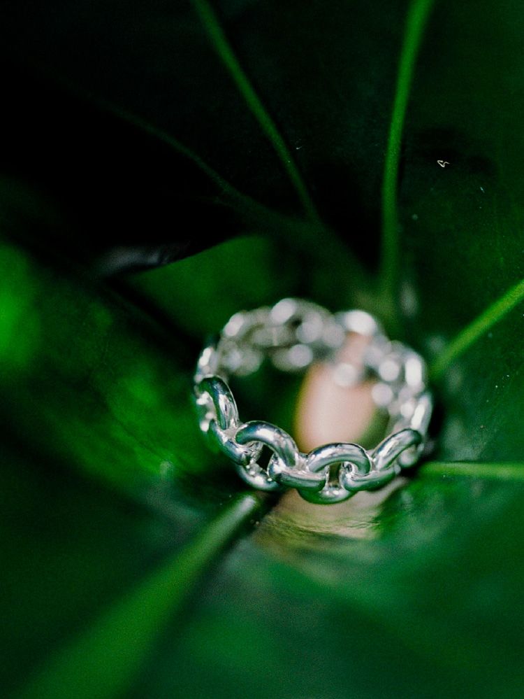 Llife RIPPLE CHAIN RING