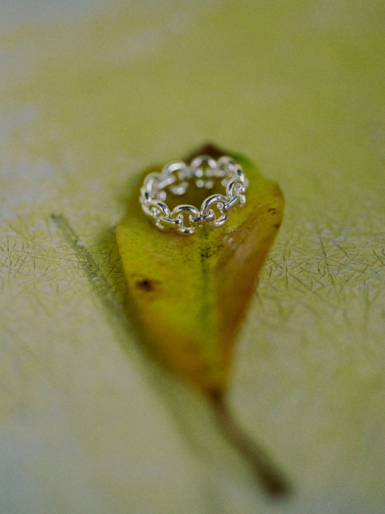 Llife RIPPLE CHAIN RING