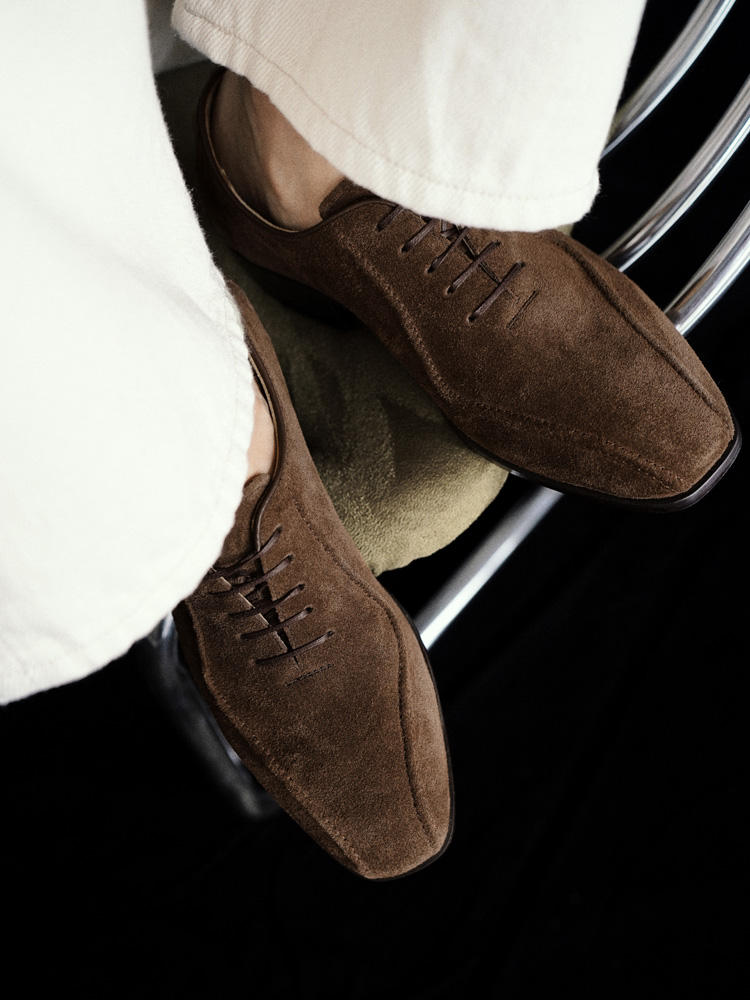Llife SQUARE TOE OXFORD SHOES