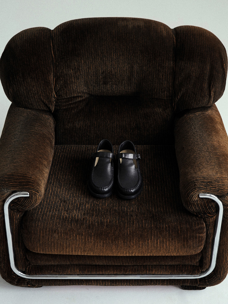 Llife LEATHER T-STRAP LOAFER