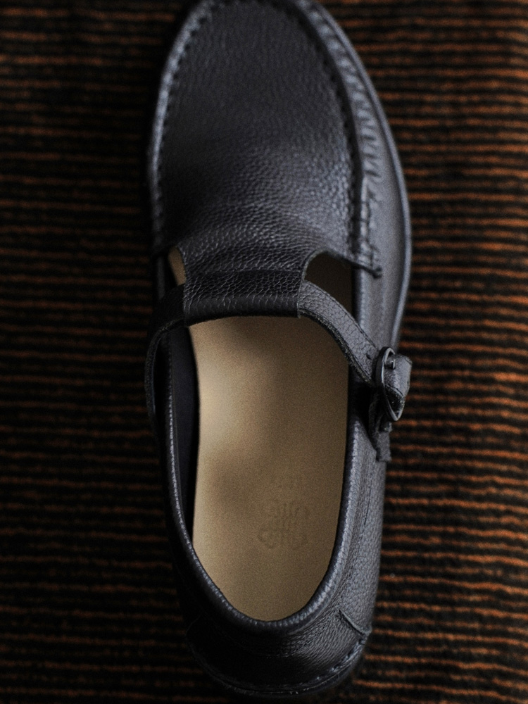 Llife LEATHER T-STRAP LOAFER
