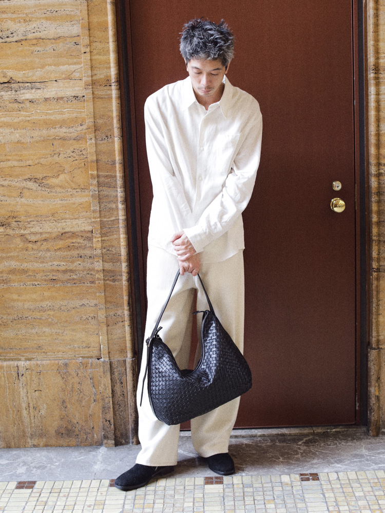 Llife COW LEATHER MESH BAG Ⅱ