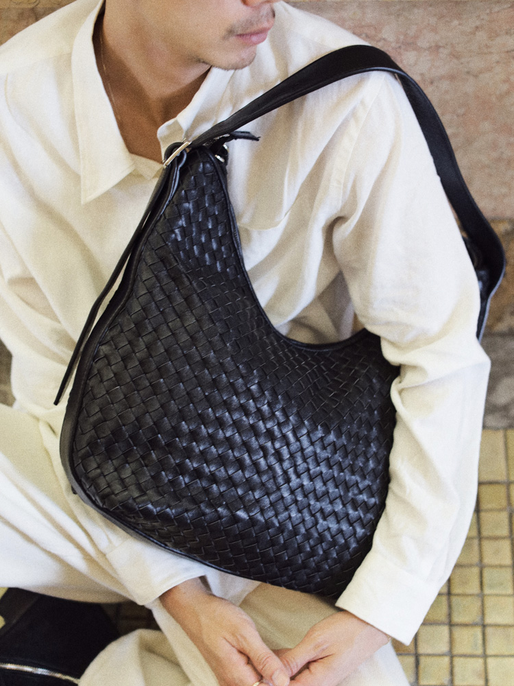 Llife COW LEATHER MESH BAG Ⅱ