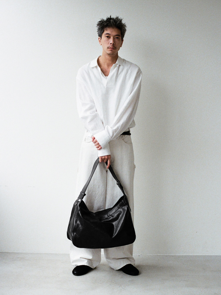 Llife POLISHED COW LEATHER NEWSPAPER BAG