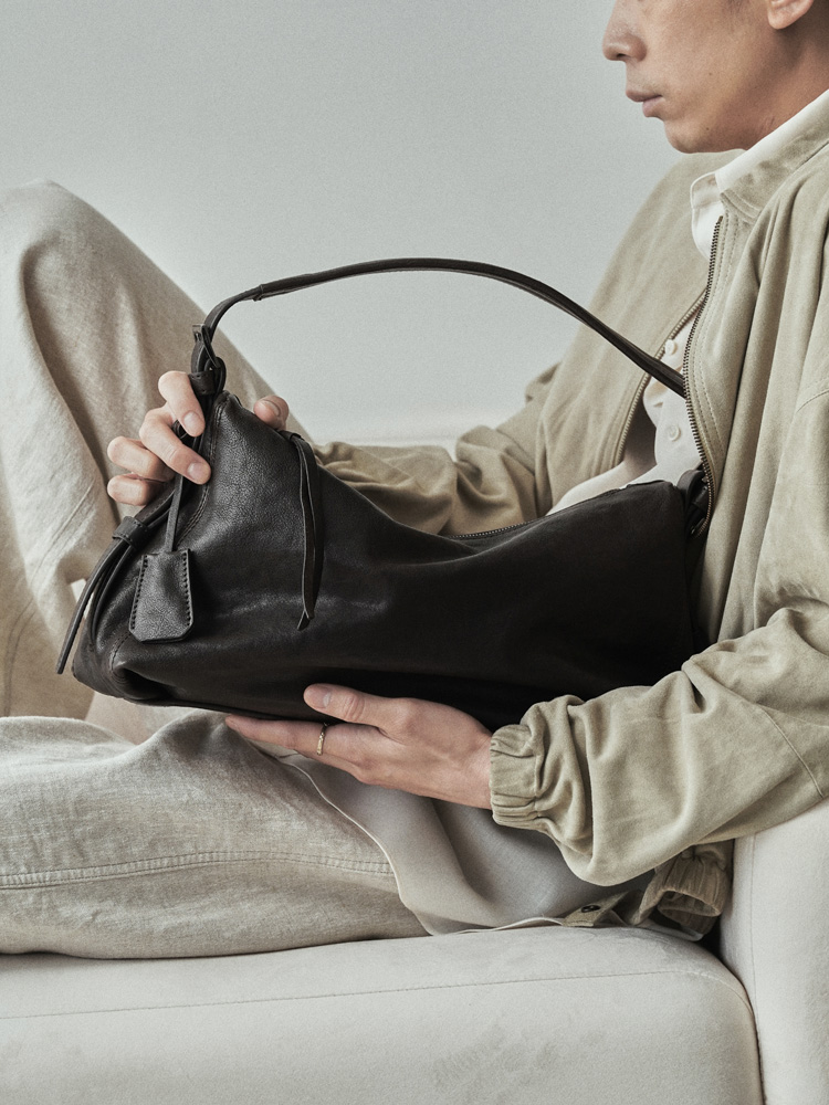 Llife COW LEATHER HOBO BAG