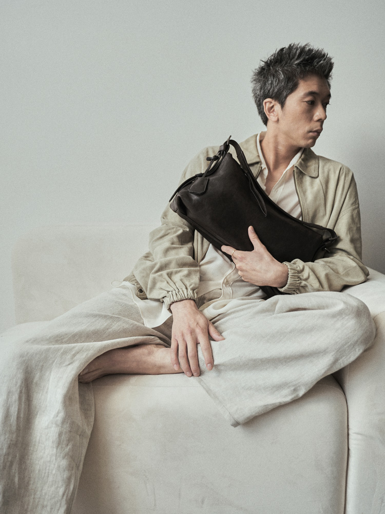 Llife COW LEATHER HOBO BAG