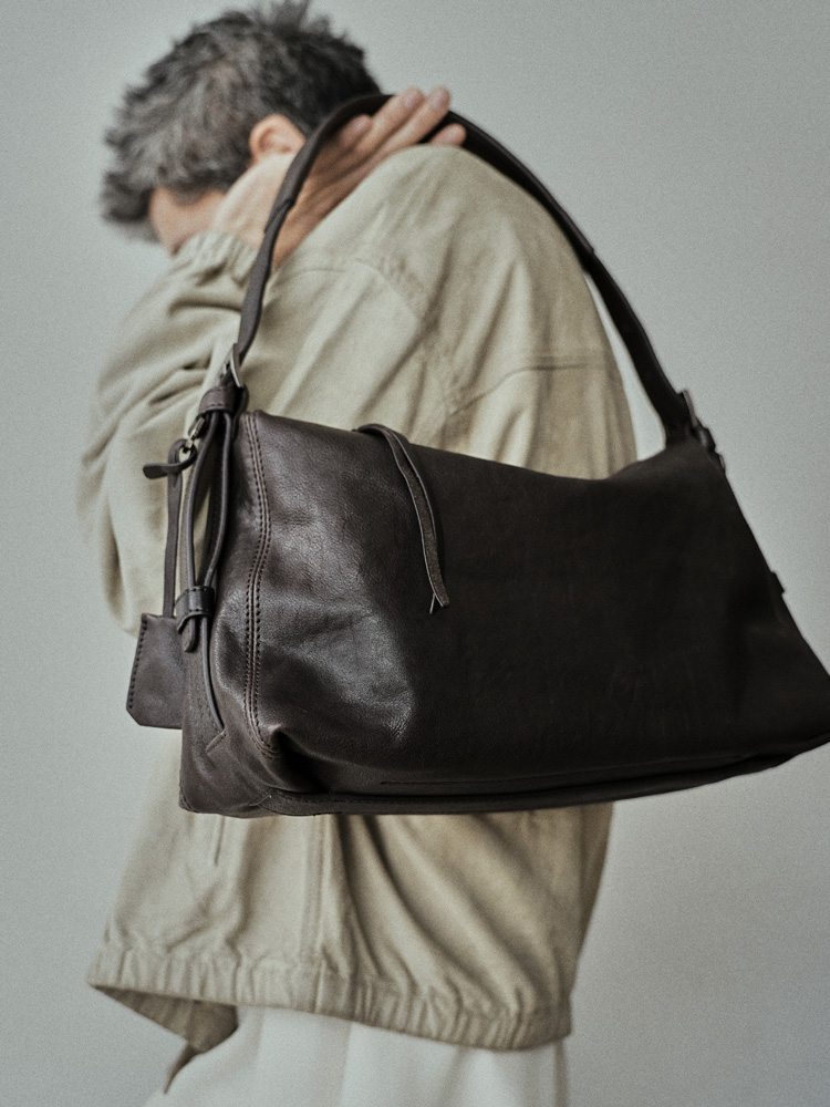 Llife COW LEATHER HOBO BAG