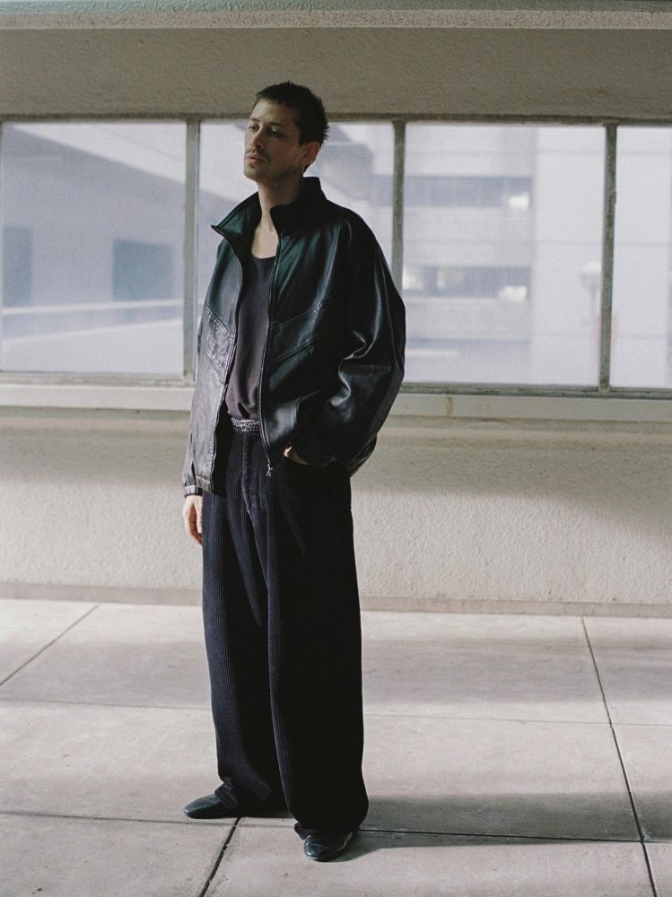 FADED SHEEP SKIN TRACK JACKET