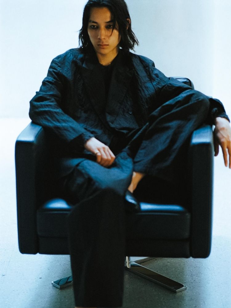 SILK LINEN SUCKER JACKET