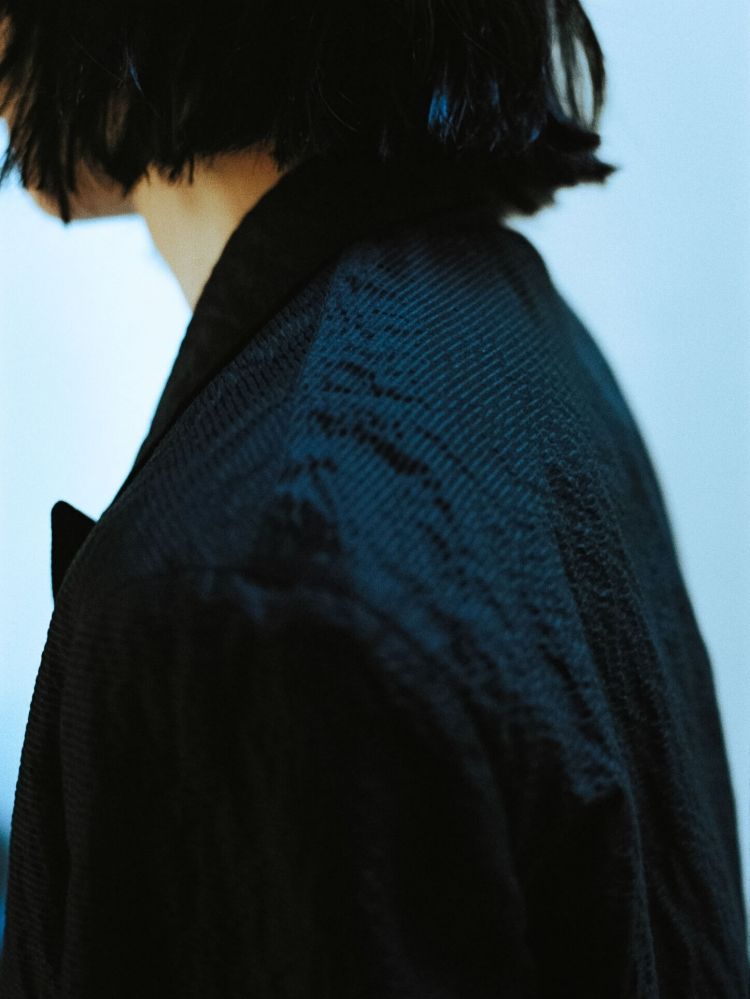 SILK LINEN SUCKER JACKET