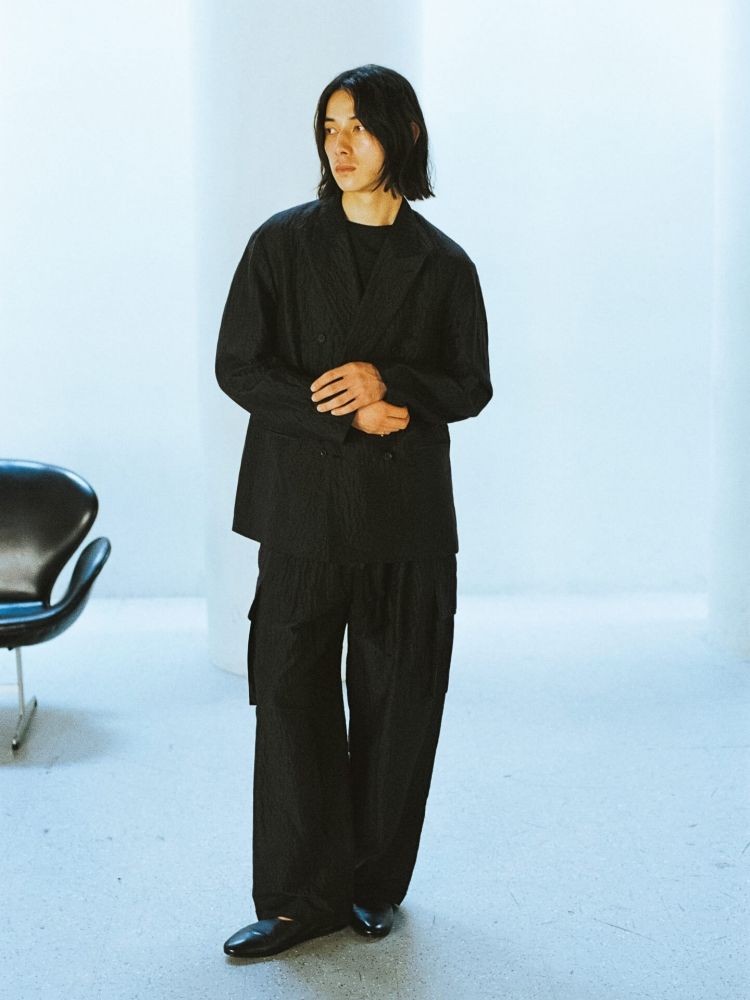 SILK LINEN SUCKER JACKET