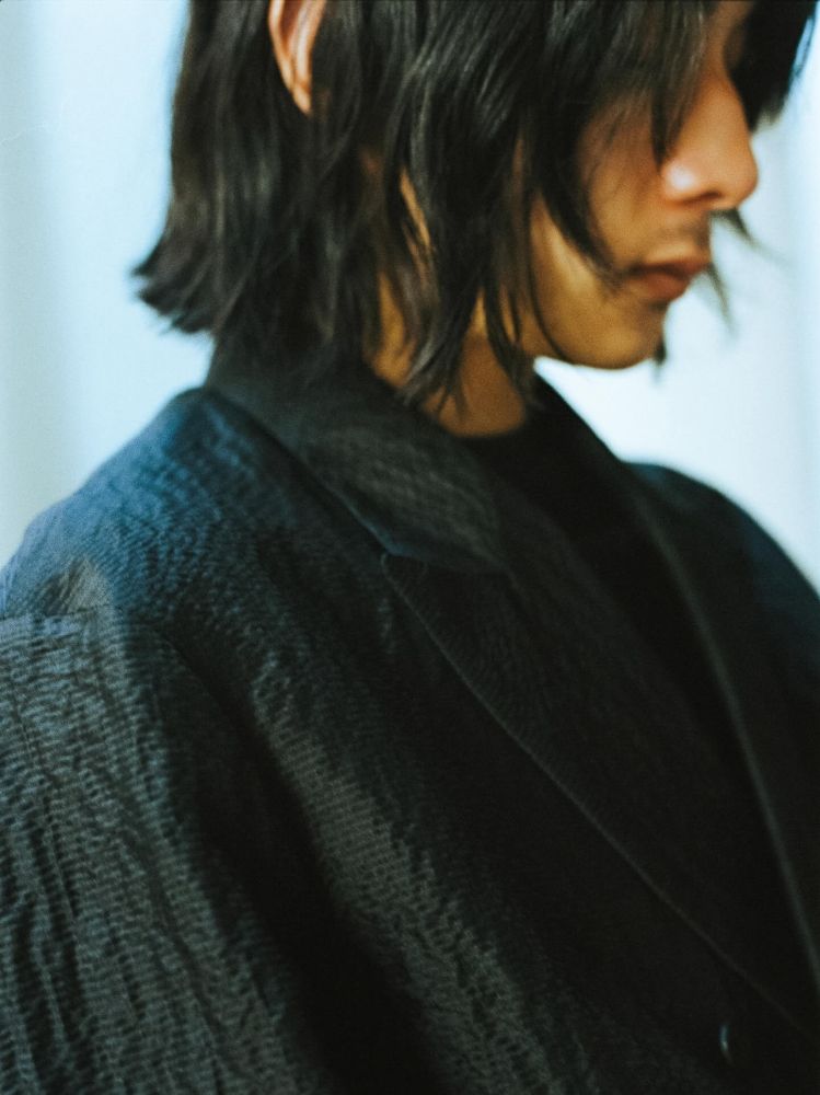 SILK LINEN SUCKER JACKET