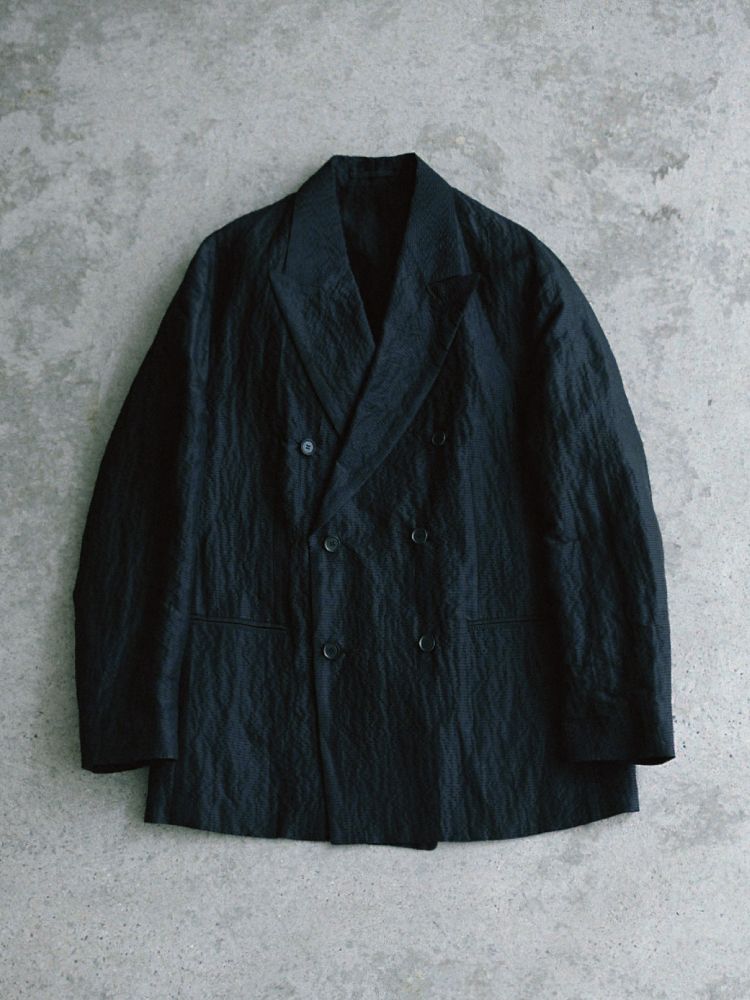 SILK LINEN SUCKER JACKET